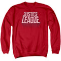 Justice League League Distressed Crewneck Sweatshirt