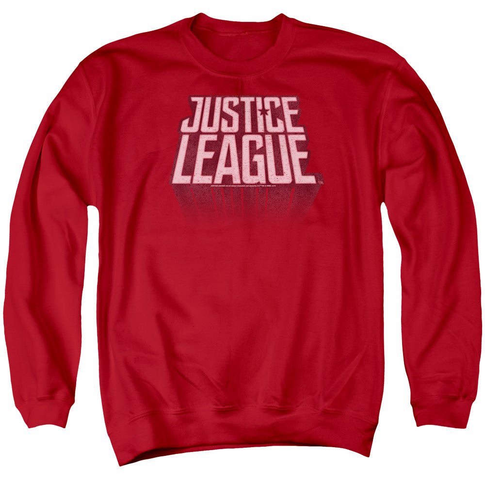 Justice League League Distressed Crewneck Sweatshirt