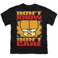 Garfield Dont Know Dont Care Youth/Toddler T-Shirt