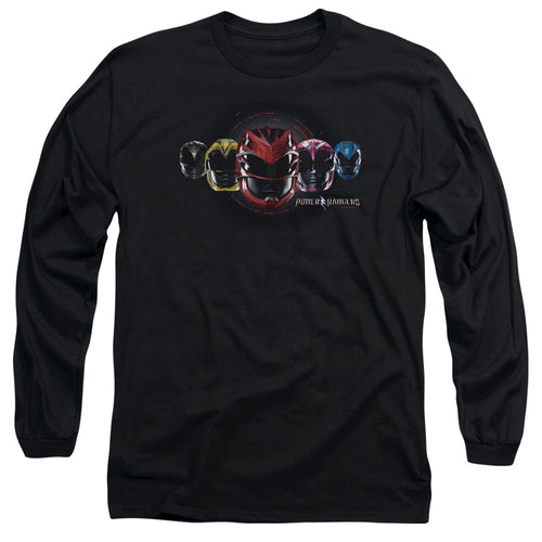 Mighty Morphin Power Rangers: The Movie Head Group Long Sleeve T-Shirt