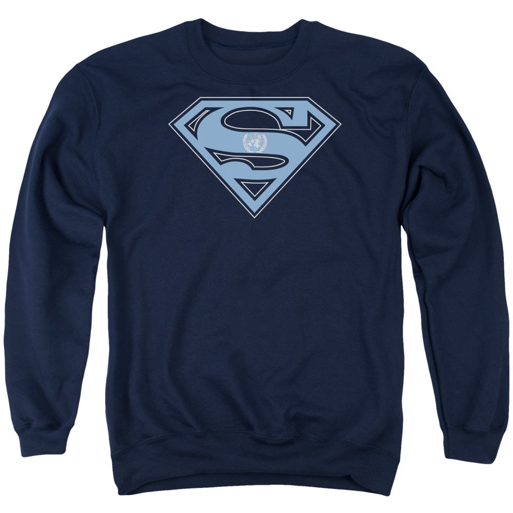 Superman U N Shield Crewneck Sweatshirt