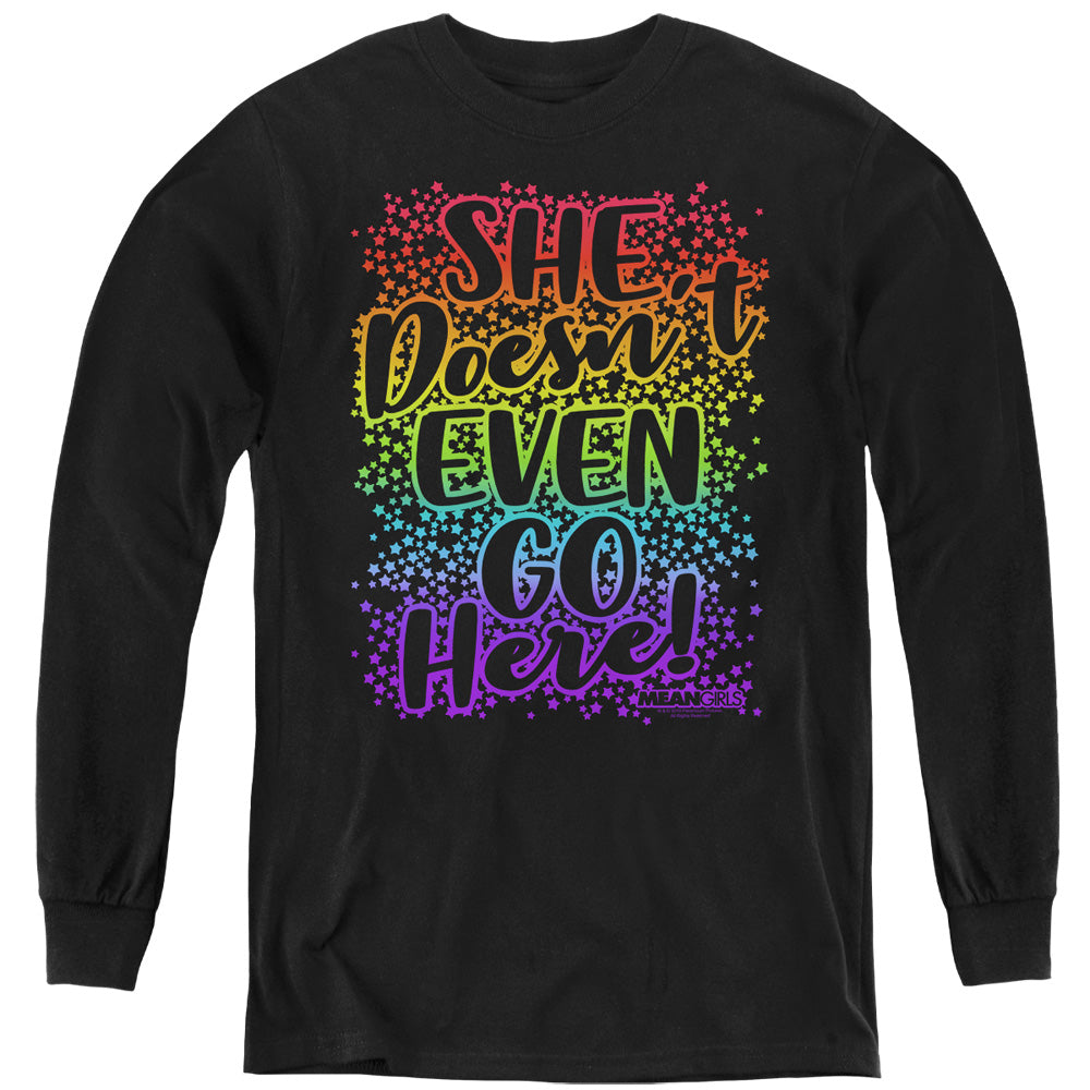 Mean Girls Doesn't Go Here Youth Long Sleeve T-Shirt