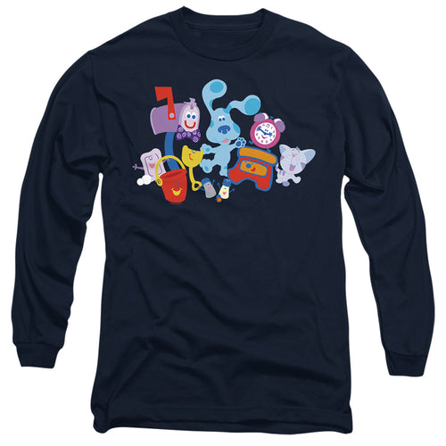 Blue's Clues Characters Long Sleeve T-Shirt