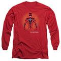 Mighty Morphin Power Rangers: The Movie Red Power Ranger Graphic Long Sleeve T-Shirt