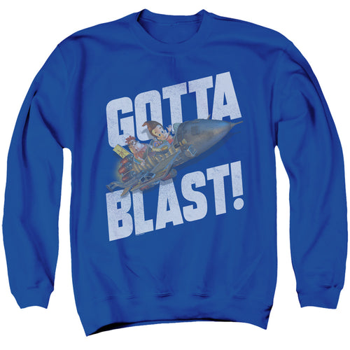 Jimmy Neutron Jimmy Neutron Gotta Blast Crewneck Sweatshirt