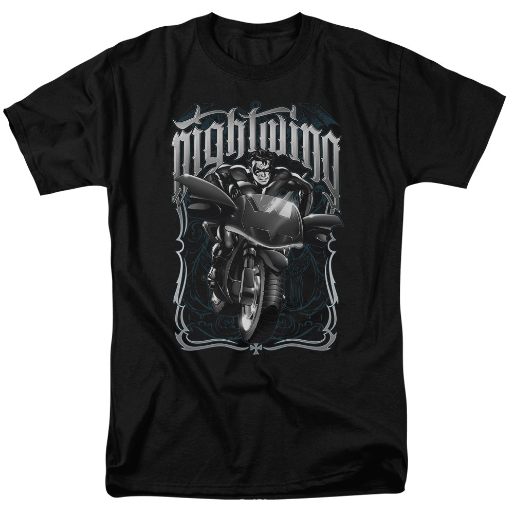 Batman Nightwing Biker T-Shirt