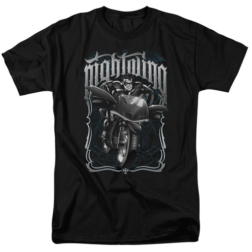 Batman Nightwing Biker T-Shirt