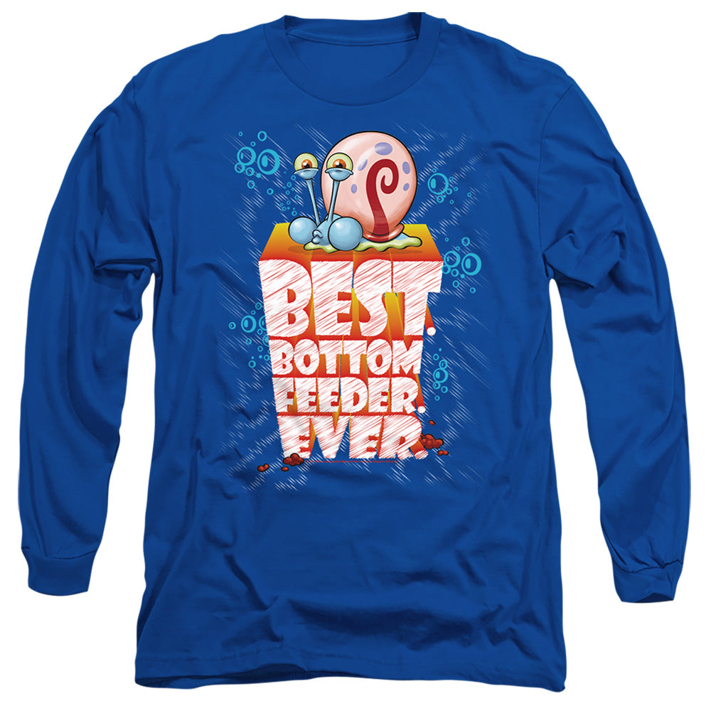 Spongebob Squarepants Best. Bottom Feed. Ever. Long Sleeve T-Shirt