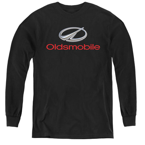 Oldsmobile Modern Logo Youth Long Sleeve T-Shirt
