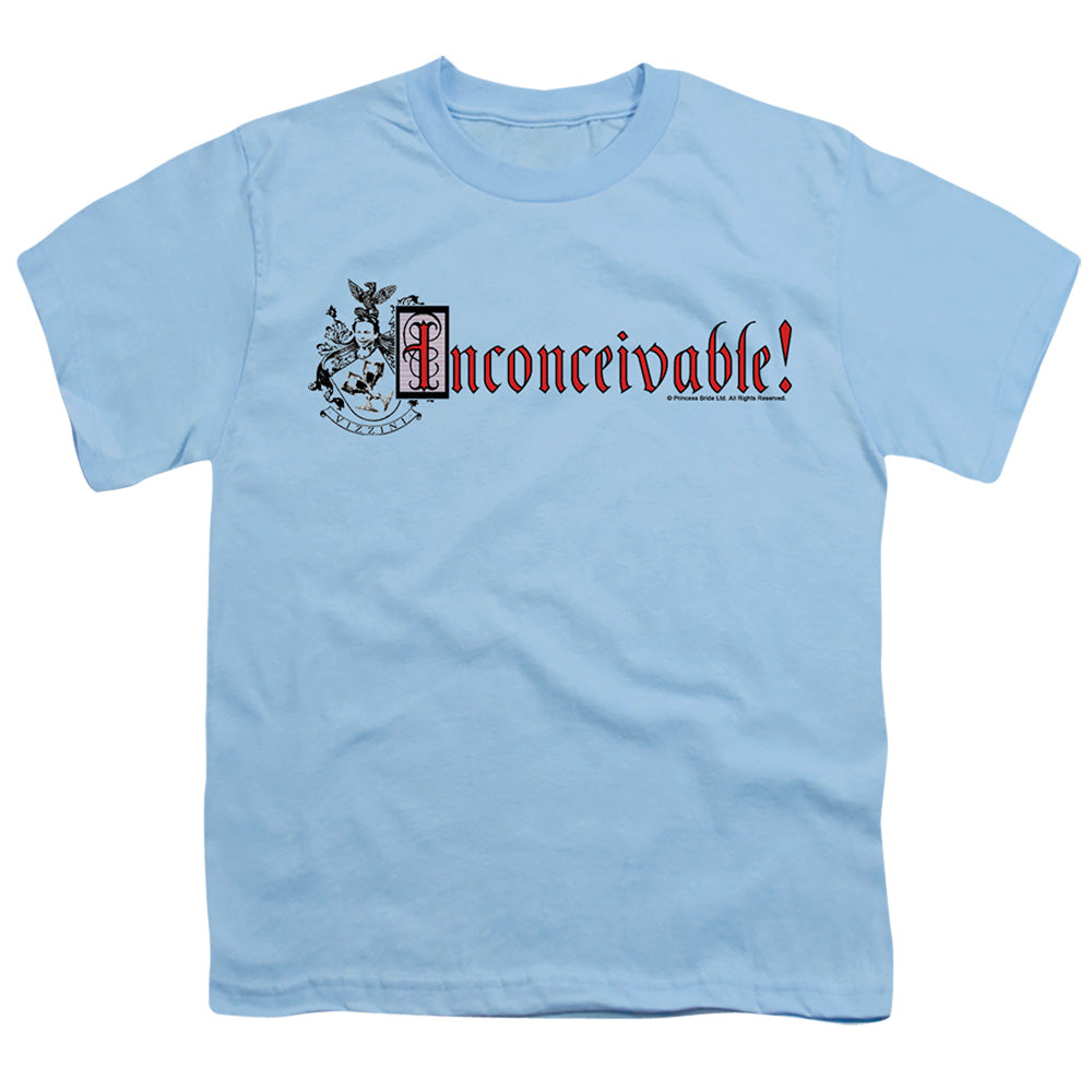 The Princess Bride Vizzini Crest Light Blue Youth/Toddler T-Shirt