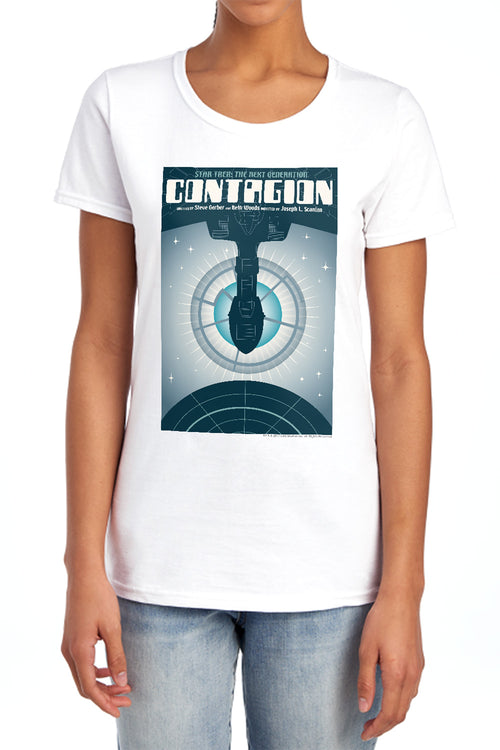 Star Trek Contagion Womens T-Shirt