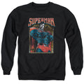 Superman Head Bang Crewneck Sweatshirt
