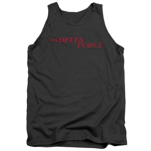 The Delta Force Distressed Logo Tank Top