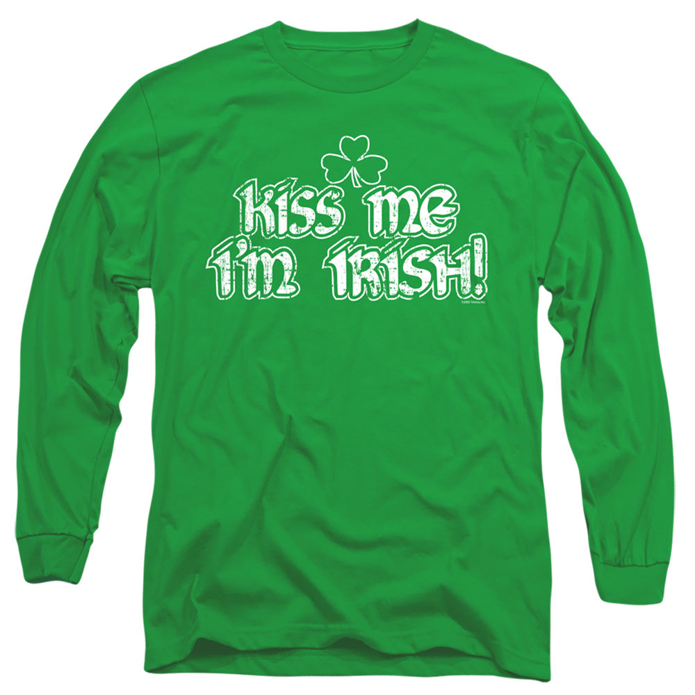 St Patrick's Day Kiss Me I'm Irish Long Sleeve T-Shirt