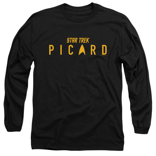 Star Trek Picard Logo Long Sleeve T-Shirt