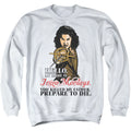 The Princess Bride Hello White Crewneck Sweatshirt