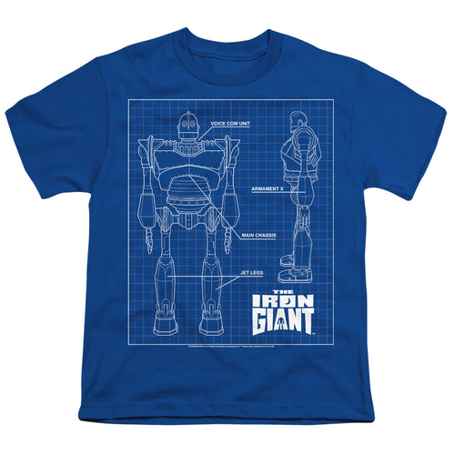 The Iron Giant Schematic Youth/Toddler T-Shirt