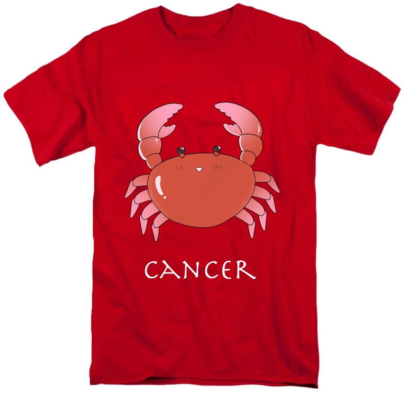 Cute Cancer Red