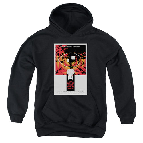 Star Trek The Best of Both Worlds Part II Black Youth Hoodie