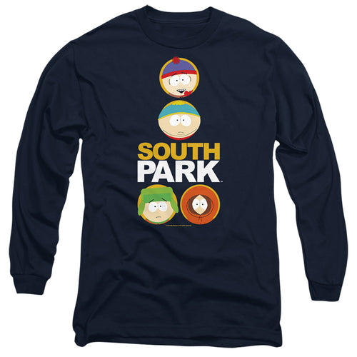 South Park Solid Circles Long Sleeve T-Shirt
