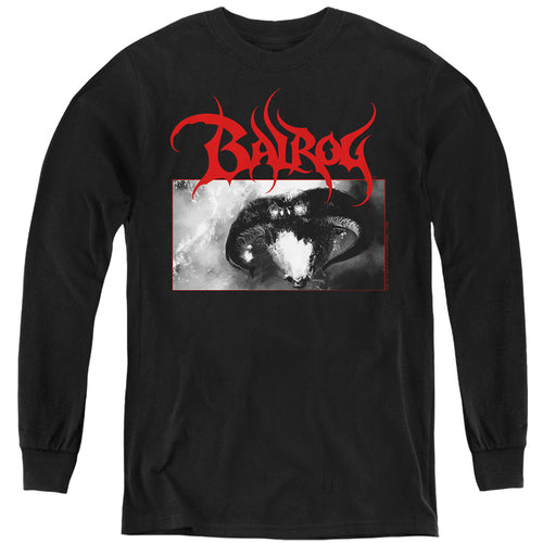 Lord of the Rings Balrog Framed Photo Youth Long Sleeve T-Shirt