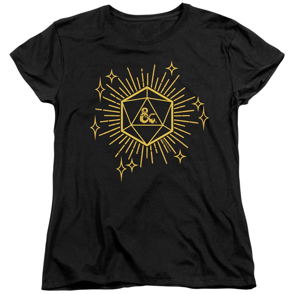 Dungeons & Dragons Year of the Dragon Lucky D20 Womens T-Shirt