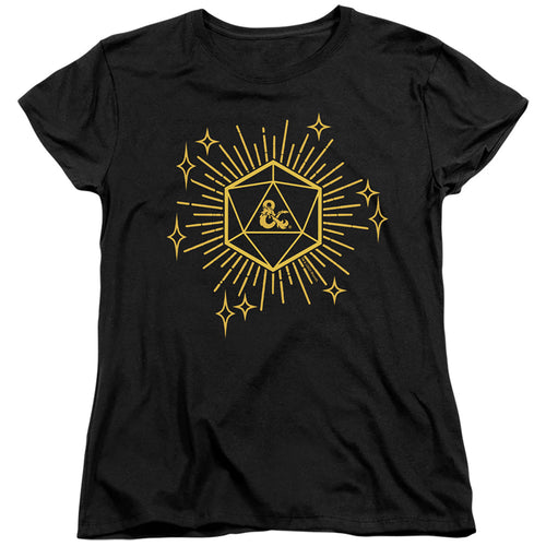 Dungeons & Dragons Year of the Dragon Lucky D20 Womens T-Shirt