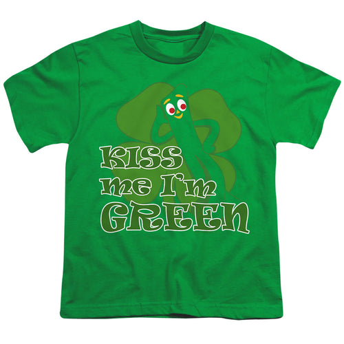Gumby Kiss Me Im Green Youth/Toddler T-Shirt