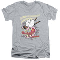 Courage the Cowardly Dog Scaredy Dog V-Neck T-Shirt