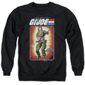 G.I. Joe Lady Jaye Card Crewneck Sweatshirt