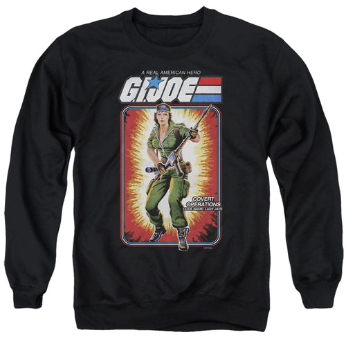 G.I. Joe Lady Jaye Card Crewneck Sweatshirt