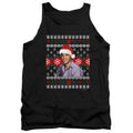Elvis Presley Ugly Christmas Sweater Tank Top