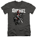 Teenage Mutant Ninja Turtles Raphael V-Neck T-Shirt