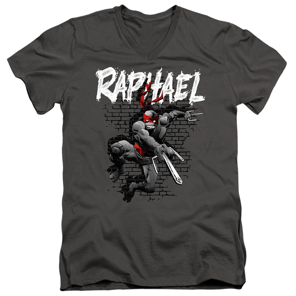 Teenage Mutant Ninja Turtles Raphael V-Neck T-Shirt
