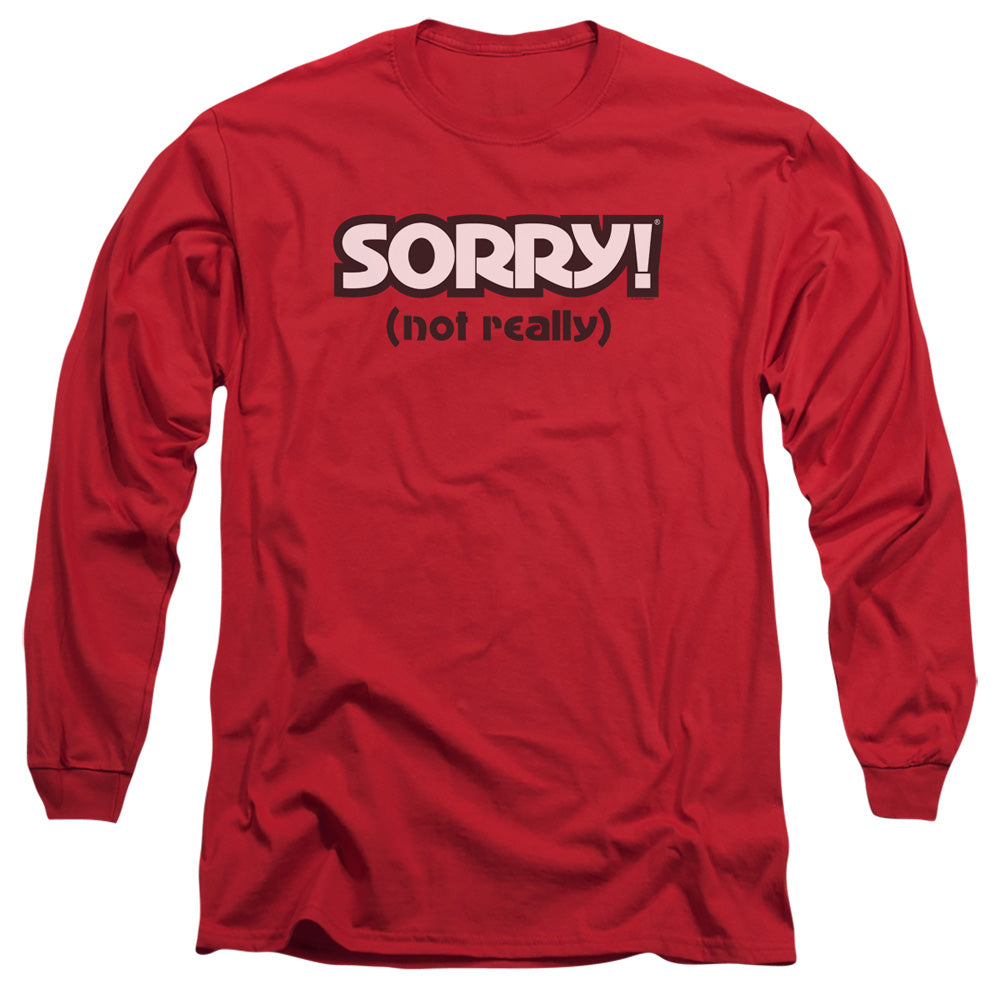 Sorry Not Really Red Long Sleeve T-Shirt