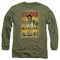 Elvis Presley Gi Blues Poster Long Sleeve T-Shirt
