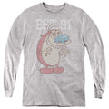 Ren and Stimpy Stimpy Est. 91 Youth Long Sleeve T-Shirt