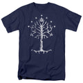 Lord of the Rings Tree of Gondor Navy T-Shirt
