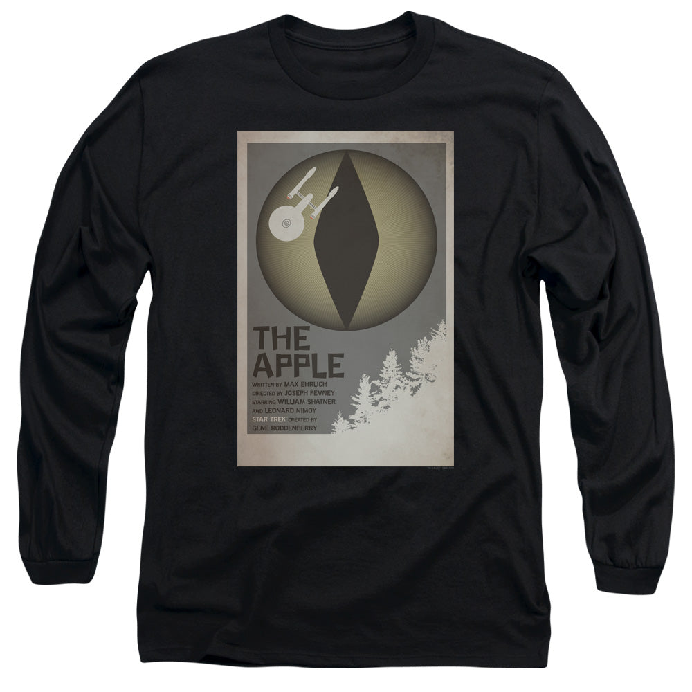 Star Trek Juan Ortiz The Apple Black Long Sleeve T-Shirt