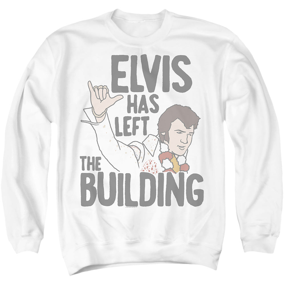 Elvis Presley Elvis Has Left The Building Crewneck Sweatshirt