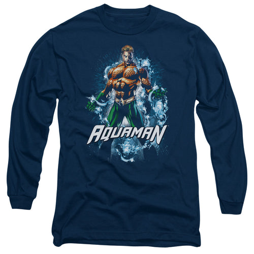 Justice League Water Powers Long Sleeve T-Shirt