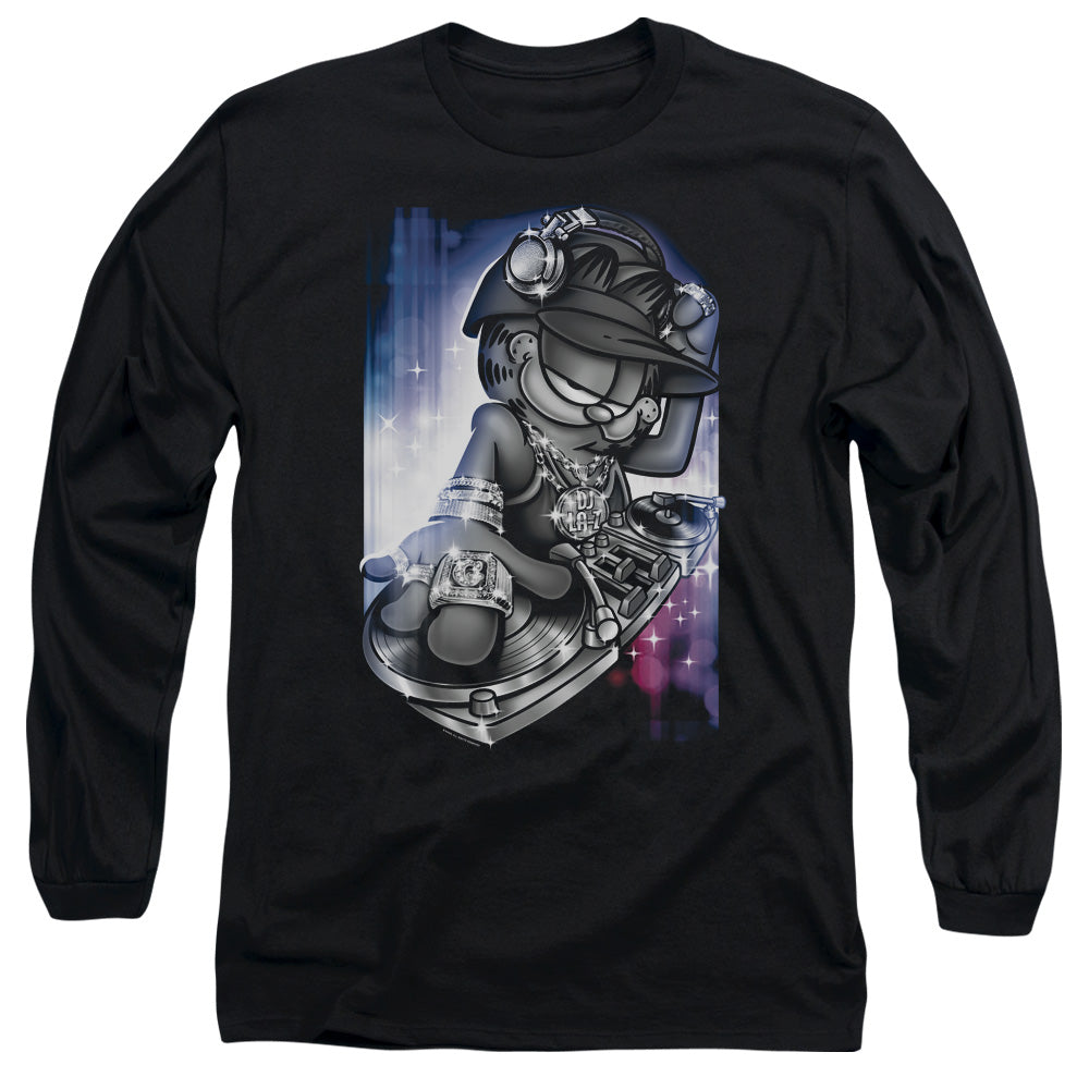 Garfield Dj Lazy Long Sleeve T-Shirt