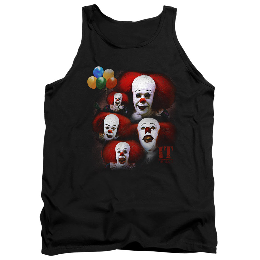It Many Faces Of Pennywise Tank Top
