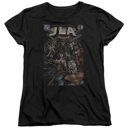 Justice League #1 Cover Womens T-Shirt