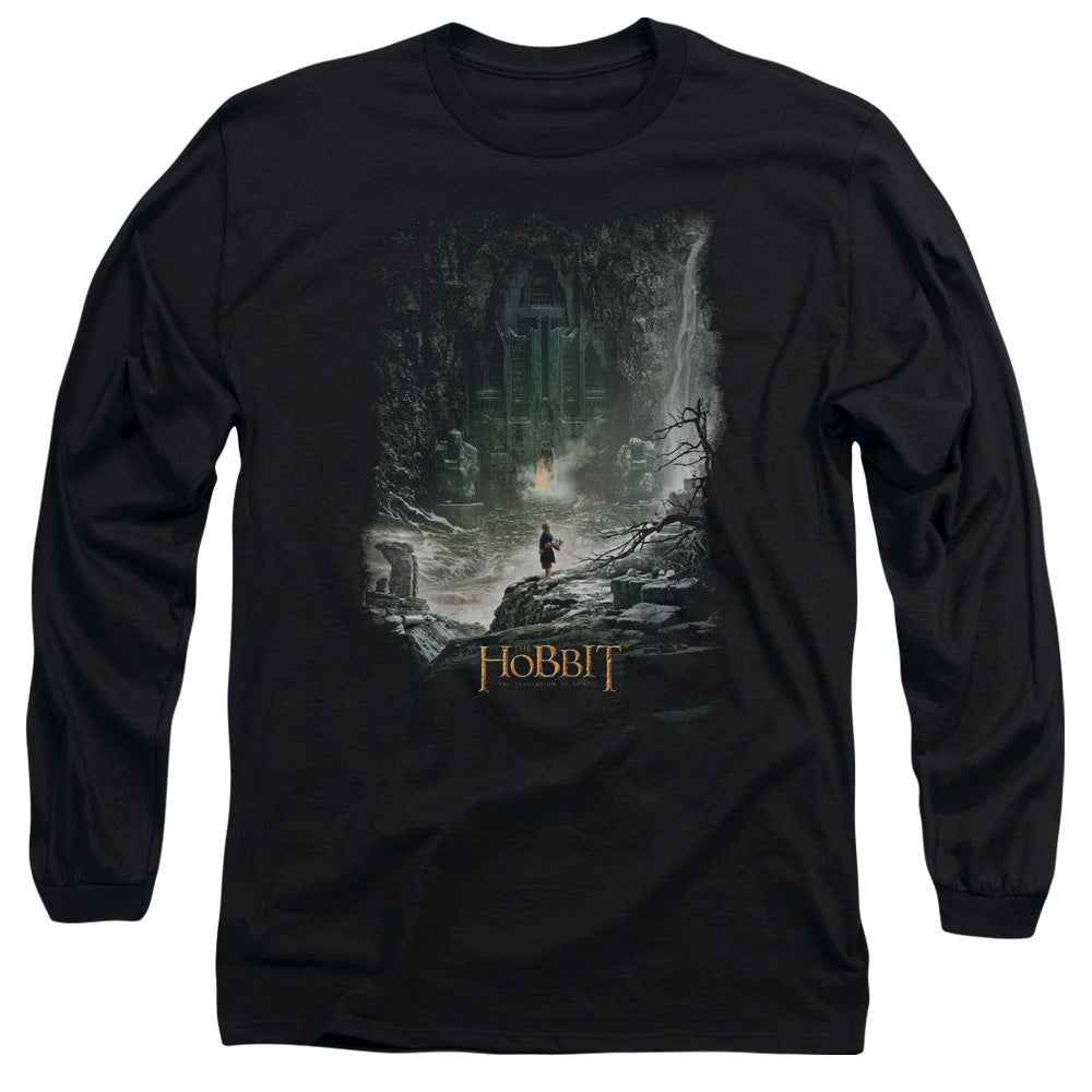 The Hobbit At Smaug's Door Long Sleeve T-Shirt