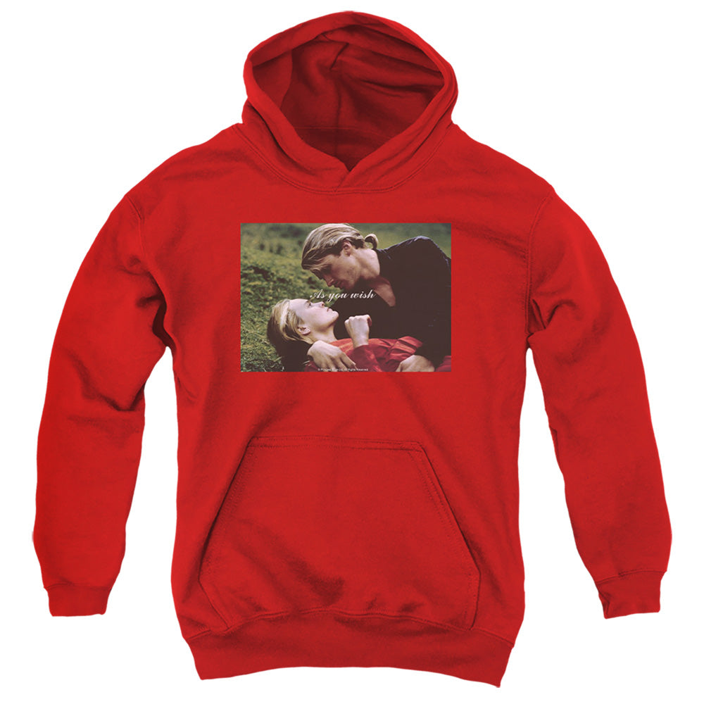 The Princess Bride As You Wish Photo Red Youth Hoodie