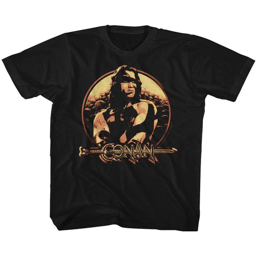 Conan the Barbarian Shield Youth/Toddler T-Shirt