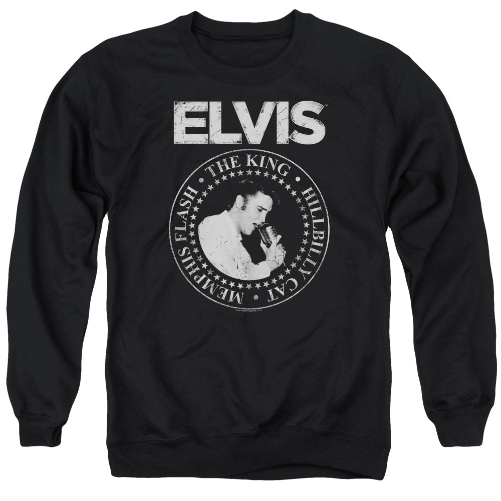 Elvis Presley Rock King Crewneck Sweatshirt