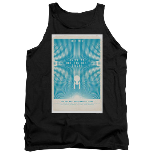 Star Trek Where No Man Has Gone Before Black Tank Top
