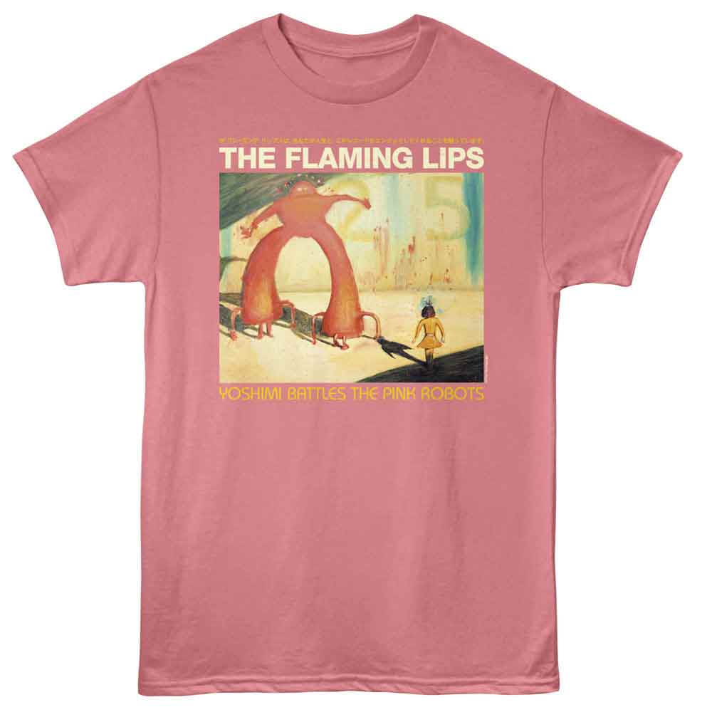 Yoshimi The Flaming Lips t-shirt in mauvelous